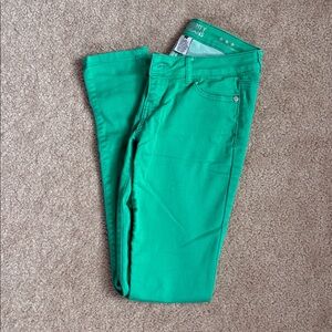 Celebrity Pink Jeans | Low Rise Skinny | Deep Mint
